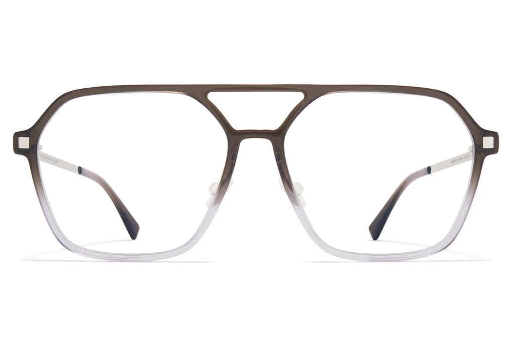 MYKITA® - Hiti Eyeglasses Grey Gradient/Shiny Silver with Nose Pads