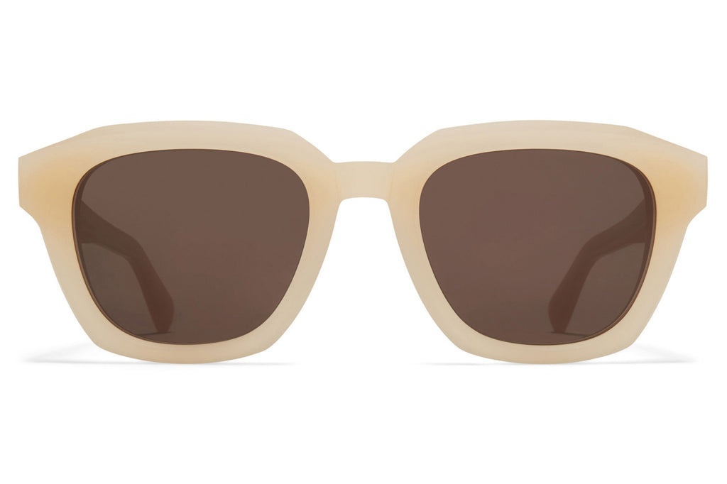 MYKITA® - Kiene Sunglasses Chilled Raw Blonde with Brown Solid Lenses