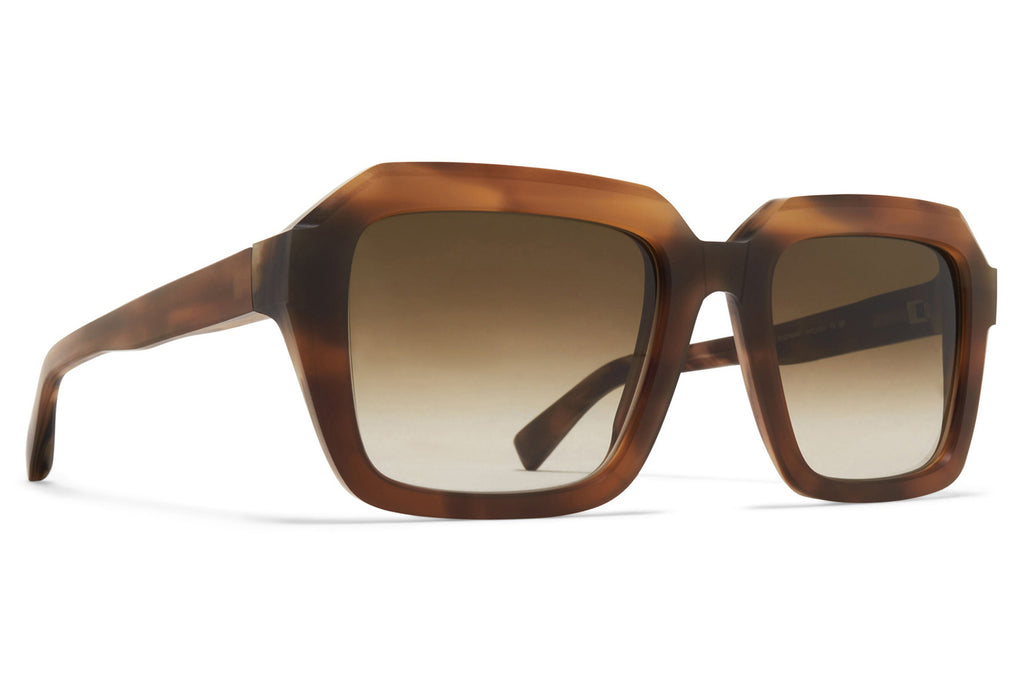 MYKITA® - Kilenda Sunglasses Chilled Raw Galapagos with Raw Brown Gradient Lenses