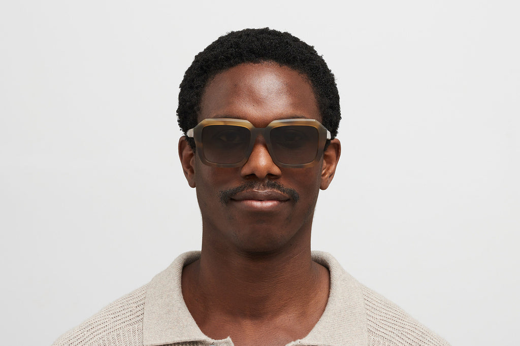 MYKITA® - Kilenda Sunglasses Chilled Raw Galapagos with Raw Brown Gradient Lenses