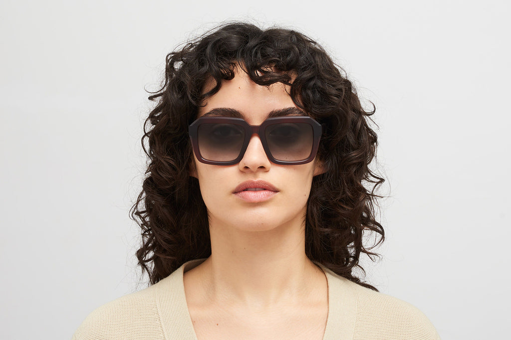 MYKITA® - Kilenda Sunglasses Chilled Raw Pine Honey with Raw Black Gradient Lenses