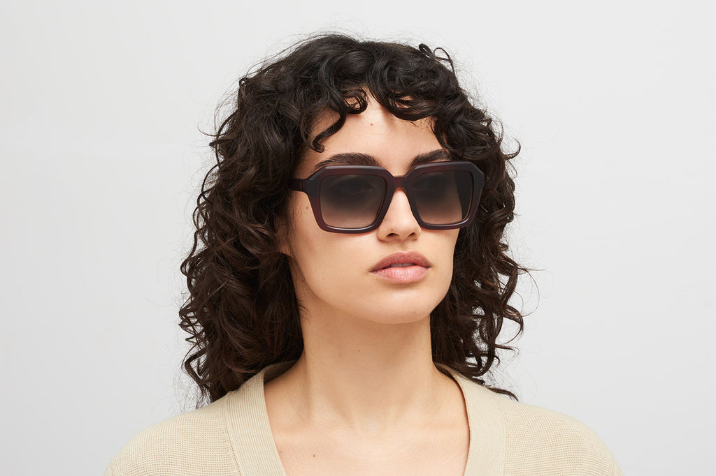 MYKITA® - Kilenda Sunglasses Chilled Raw Pine Honey with Raw Black Gradient Lenses