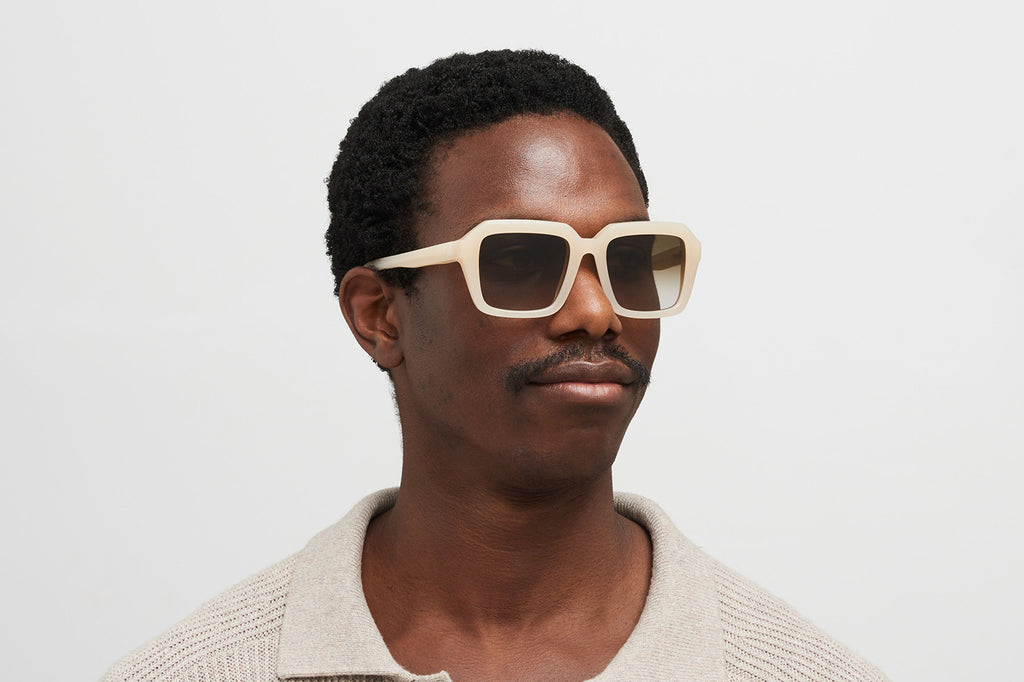 MYKITA® - Kilenda Sunglasses Chilled Raw Blonde with Raw Brown Gradient Lenses