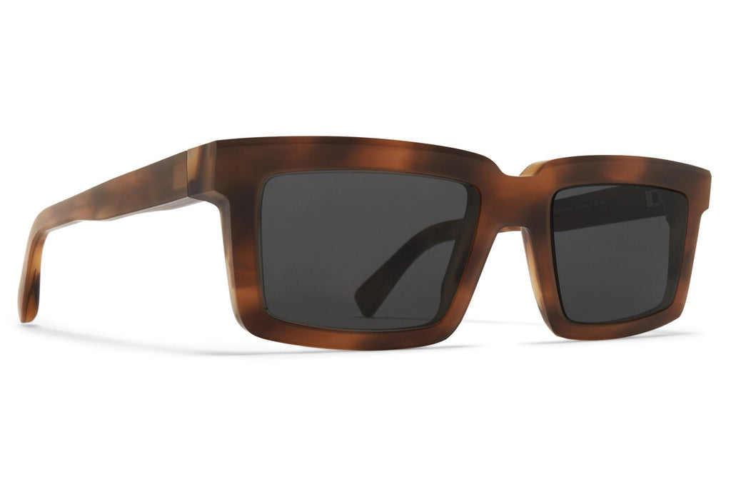 MYKITA® - Dakar Sunglasses Chilled Raw Galapagos with Dark Grey Solid Lenses