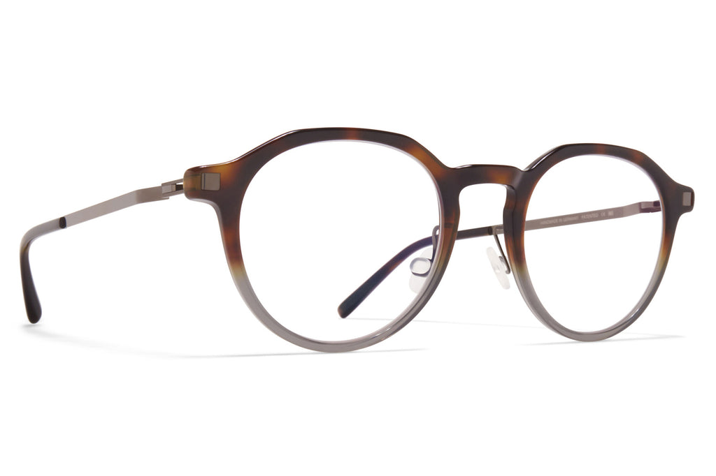 MYKITA® - Saga Eyeglasses Santiago Gradient/Shiny Graphite with Nose Pads