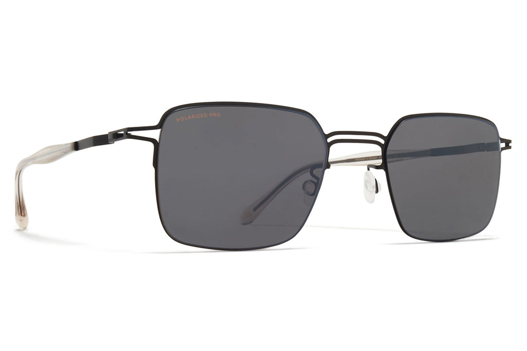MYKITA - Alcott Sunglasses Black with Polarized Pro Hi-Con Grey Lenses