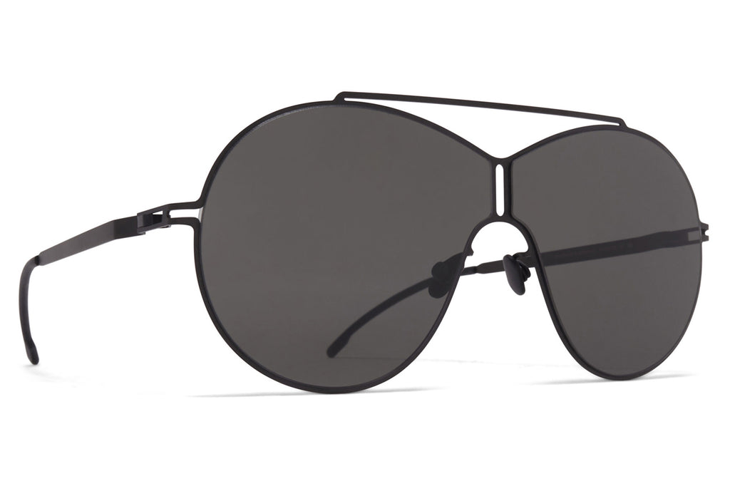 MYKITA - Studio 12.5 Sunglasses Bright Clover with Dark Grey Solid Shield Lenses