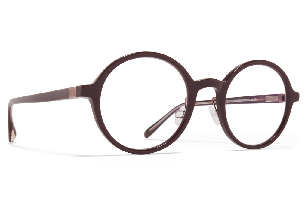 MYKITA® - Jojo Eyeglasses Burgundy with Nose Pads
