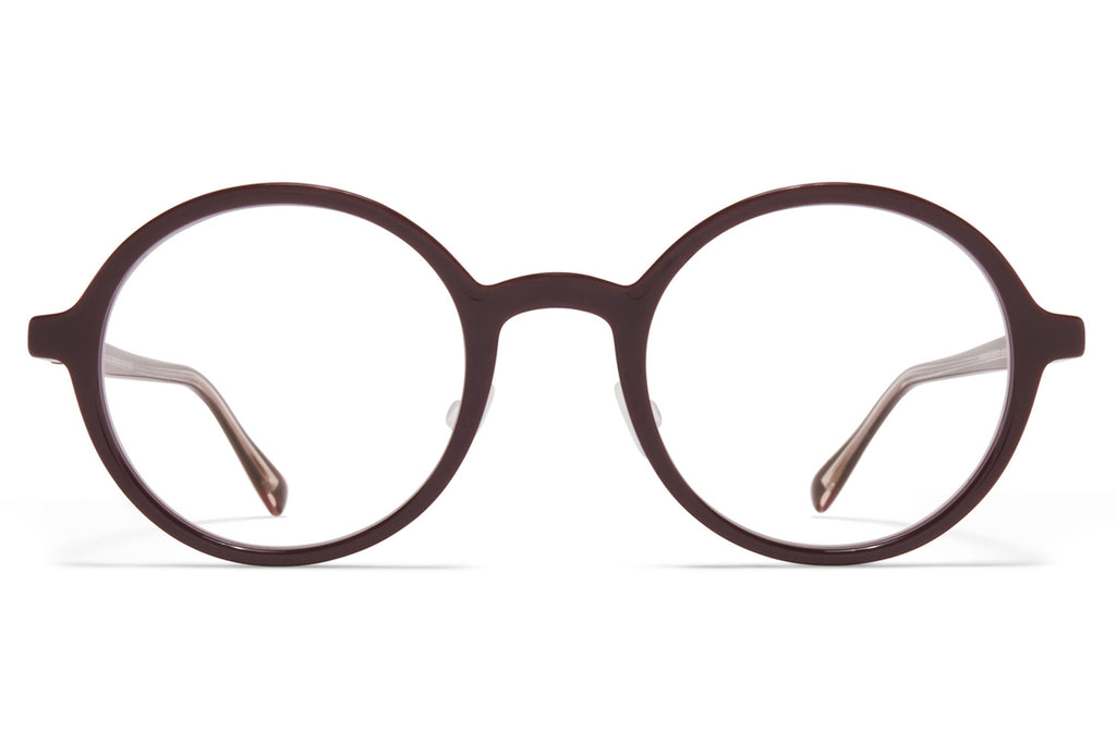 MYKITA® - Jojo Eyeglasses Burgundy with Nose Pads