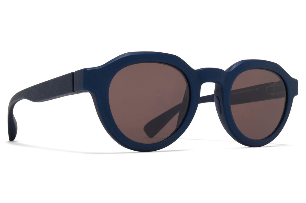 MYKITA - Dia Sunglasses MD34 - Indigo with Brown Solid Lenses
