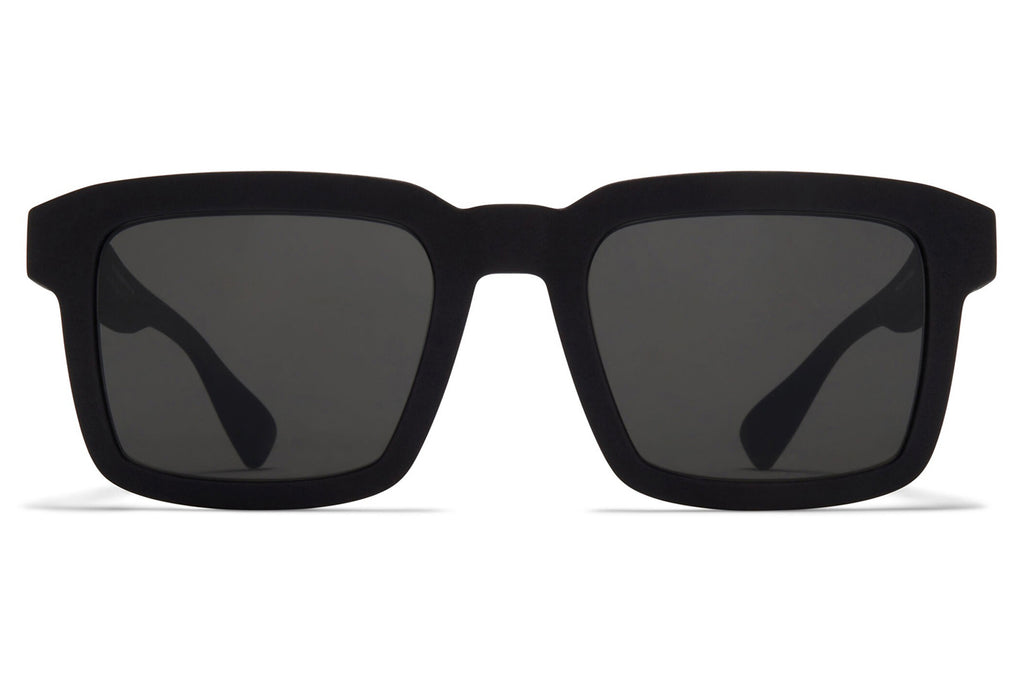 MYKITA - Neven Sunglasses MD1 - Pitch Black with Dark Grey Solid Lenses