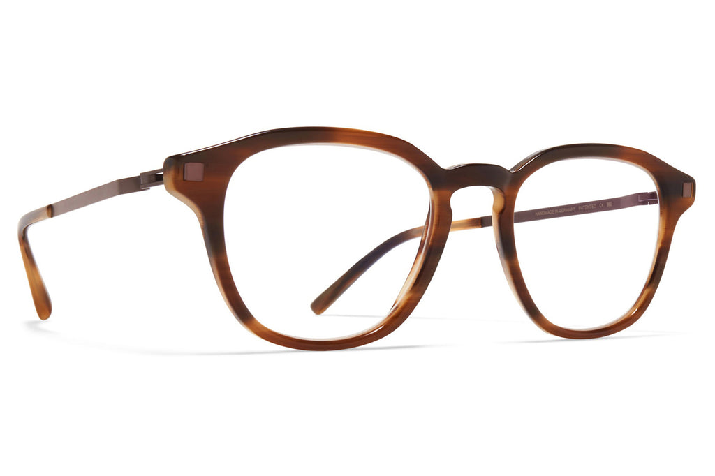 MYKITA® - Yura Eyeglasses Striped Brown/Mocca