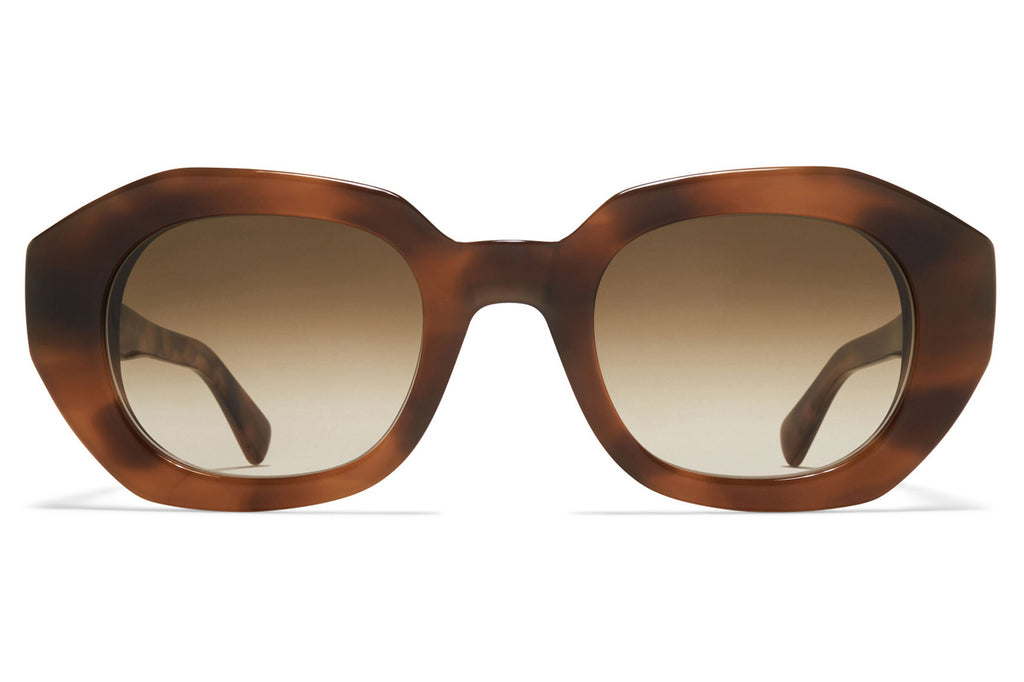 MYKITA® - Satin Sunglasses Galapagos with Raw Brown Gradient Lenses