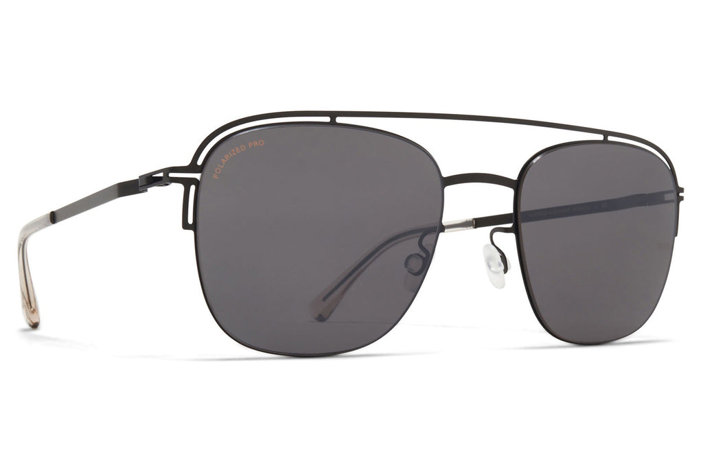 MYKITA - Nor Sunglasses Black with Cool Grey Solid Lenses