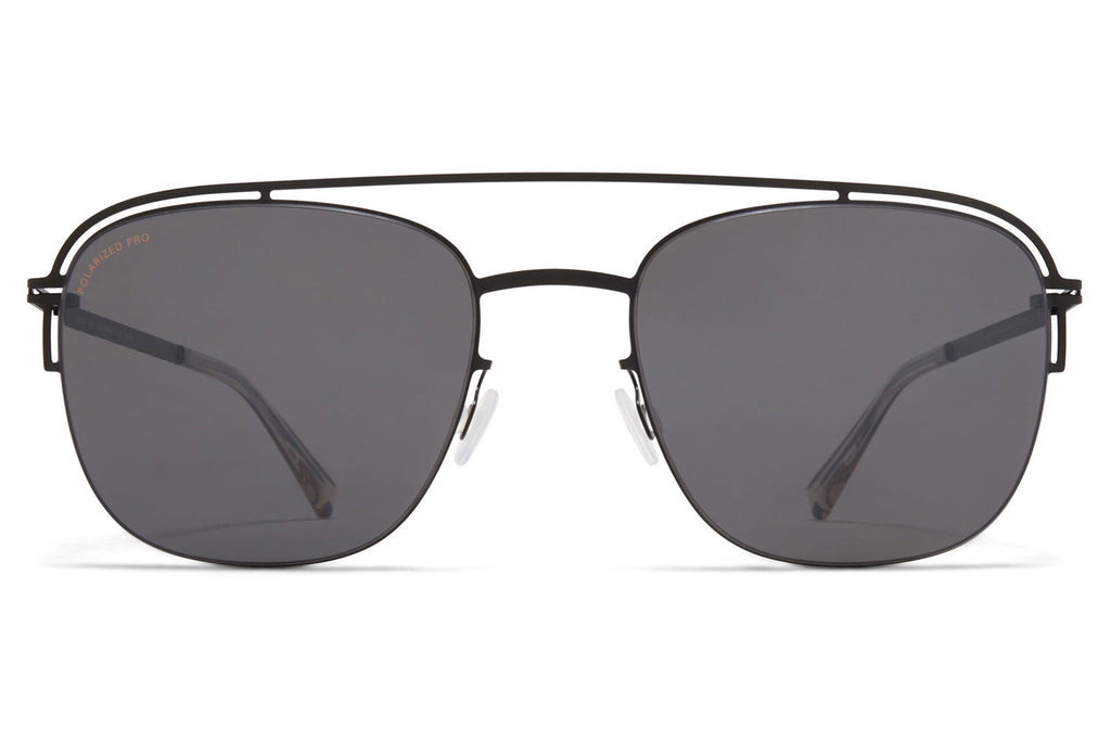 MYKITA - Nor Sunglasses Black with Cool Grey Solid Lenses