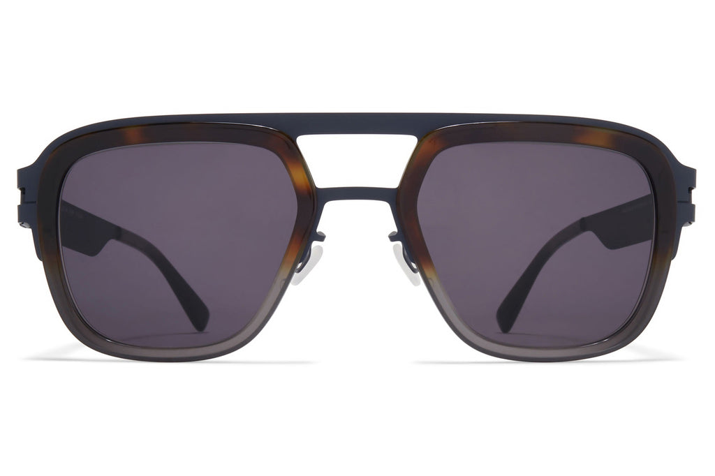 MYKITA® - Knox Sunglasses Indigo/Santiago Gradient with Cool Grey Solid Lenses