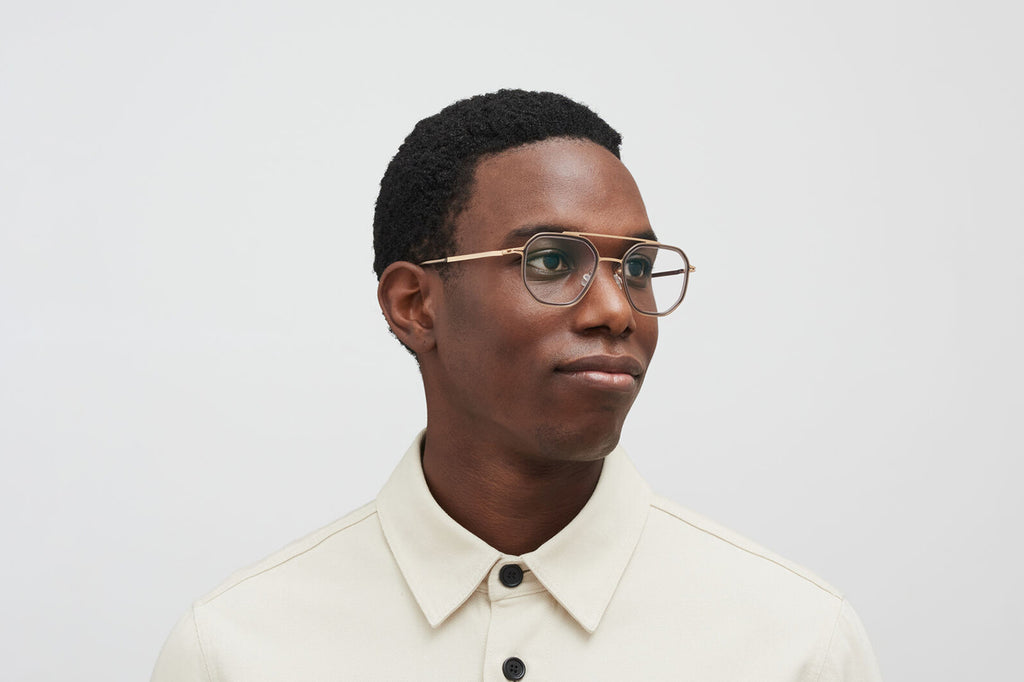 MYKITA® - Satu Eyeglasses Champagne Gold/Clear Ash