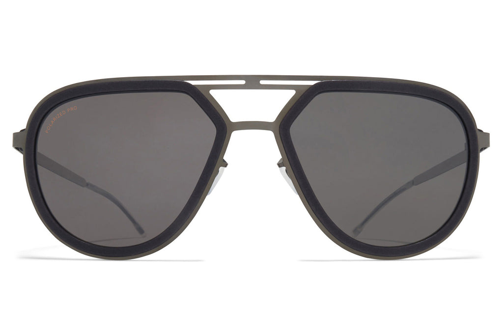 MYKITA - Cypress Sunglasses MH60 - Slate Grey/Shiny Graphite with Polarized Pro Hi-Con Grey Lenses