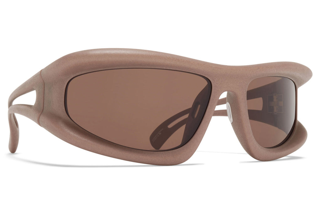 MYKITA - Marfa Sunglasses MD37 - Cashmere Grey with Cedar Brown Lenses