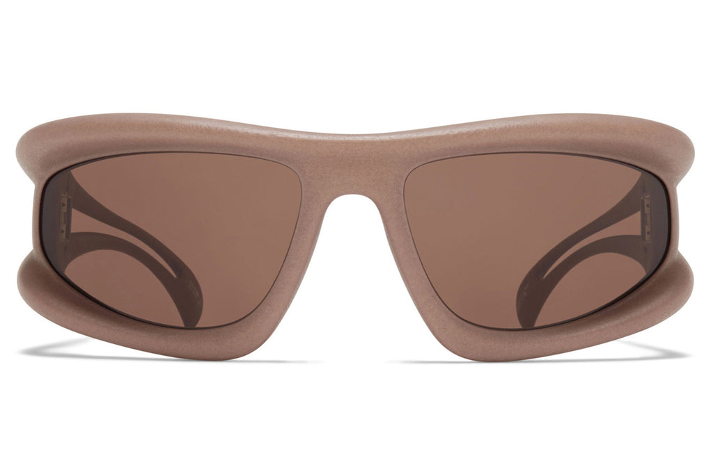 MYKITA - Marfa Sunglasses MD37 - Cashmere Grey with Cedar Brown Lenses