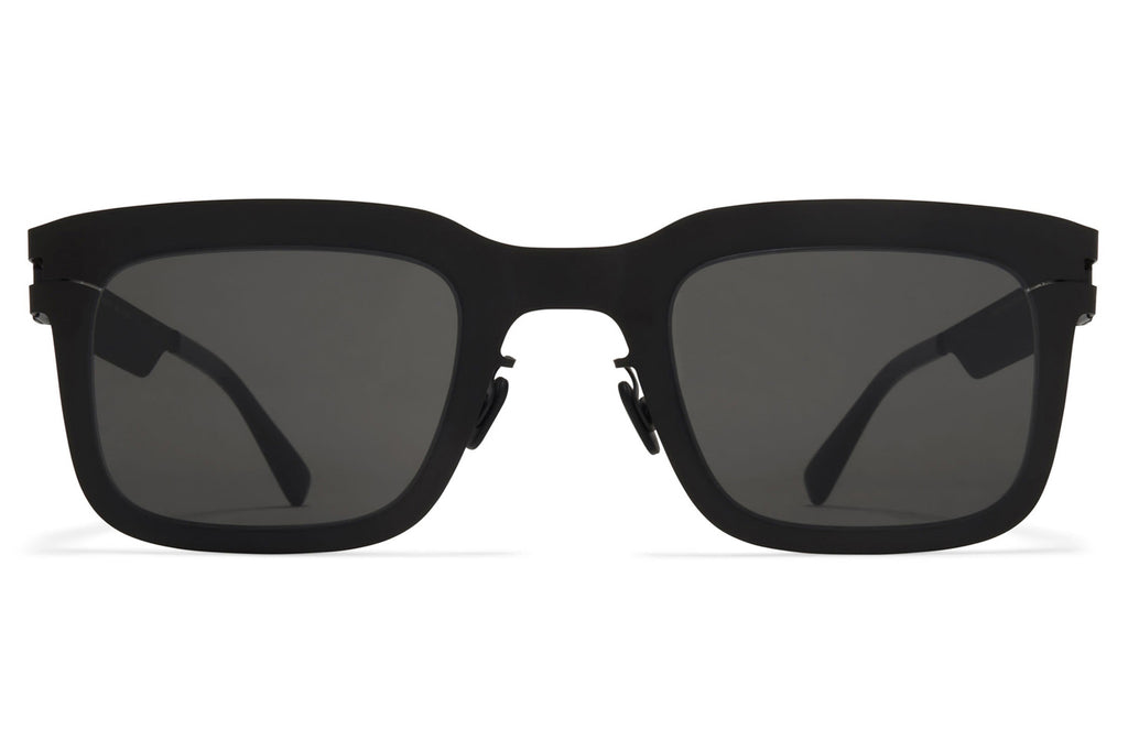 MYKITA - Norfolk Sunglasses Black with Dark Grey Solid Lenses