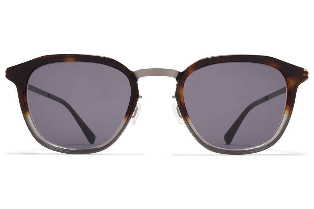 MYKITA® - Pavi Sunglasses Shiny Graphite/Santiago Gradient with Cool Grey Solid Lenses