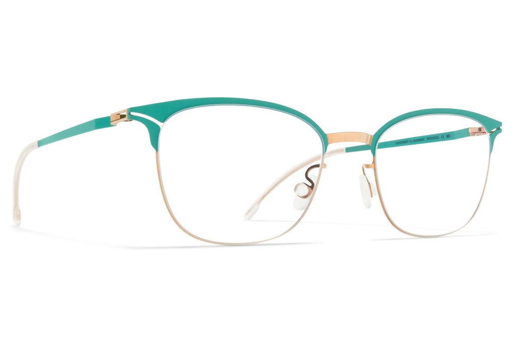 MYKITA® - Hollis Eyeglasses Champagne Gold/Jade Green