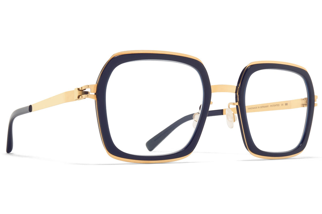 MYKITA® - Delfina Eyeglasses Glossy Gold/Milky Indigo
