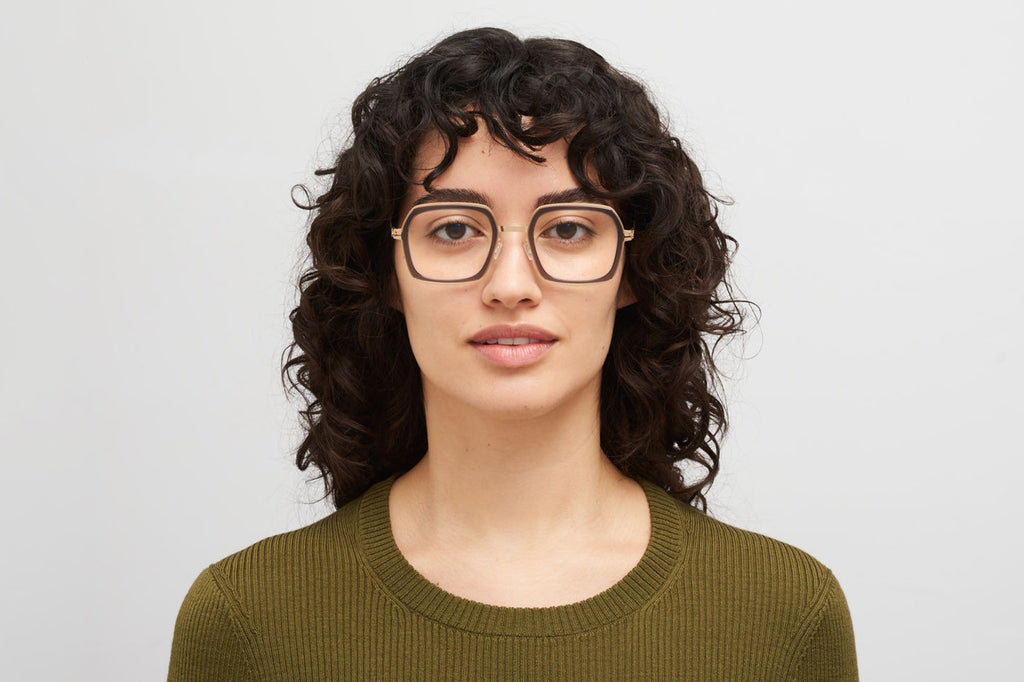 MYKITA® - Delfina Eyeglasses Champagne Gold/Clear Ash