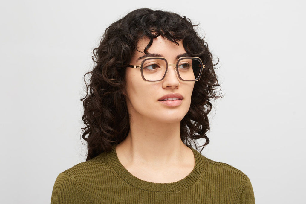 MYKITA® - Delfina Eyeglasses Champagne Gold/Clear Ash