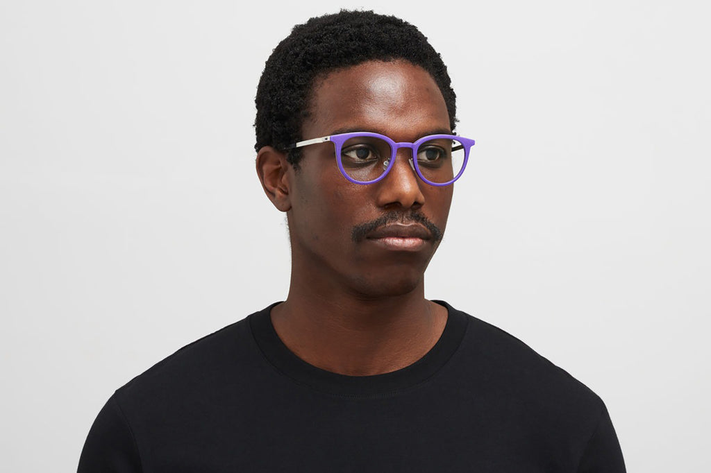 MYKITA® - Sindal Eyeglasses MH71 - True Purple/Shiny Silver