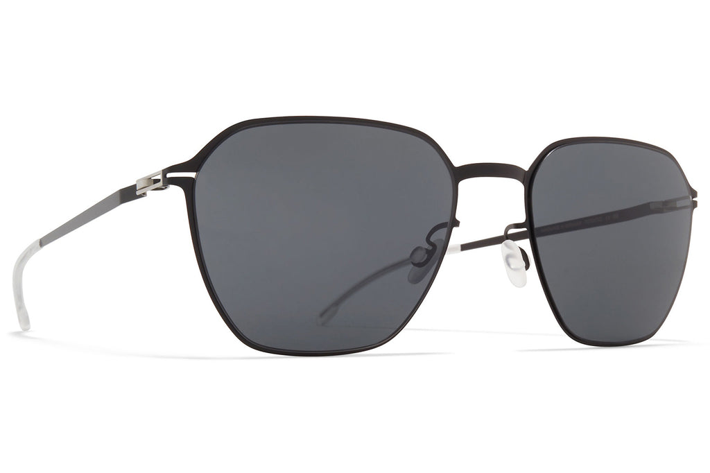 MYKITA - Anders Sunglasses Jet Black with Dark Grey Solid Lenses