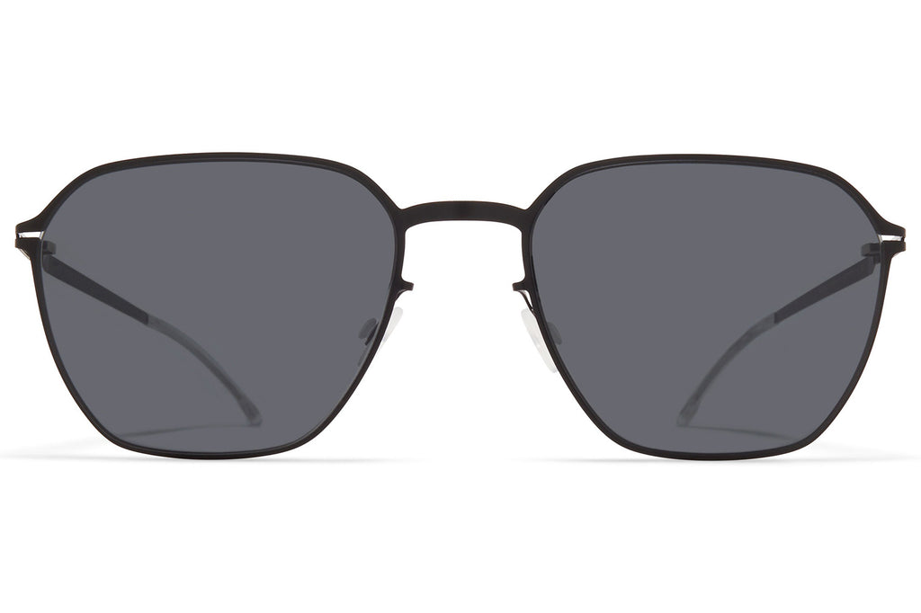 MYKITA - Anders Sunglasses Jet Black with Dark Grey Solid Lenses
