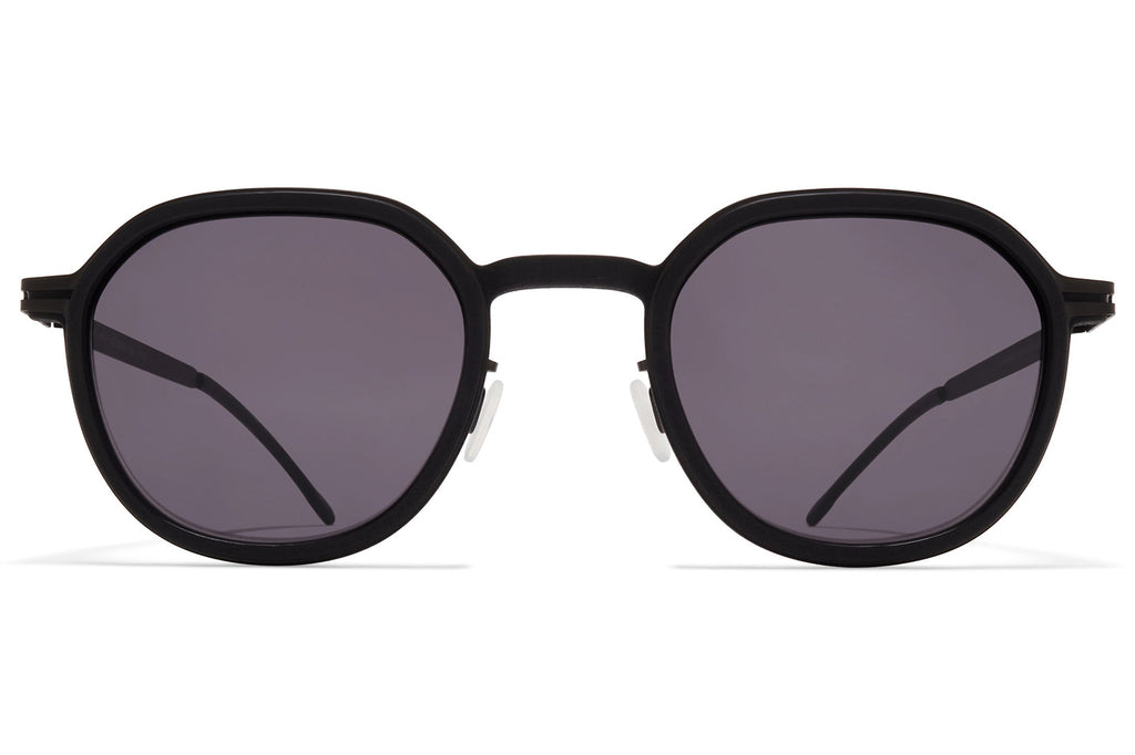 MYKITA - Birch Sunglasses MH6 - Pitch Black/Black with Cool Grey Solid Lenses