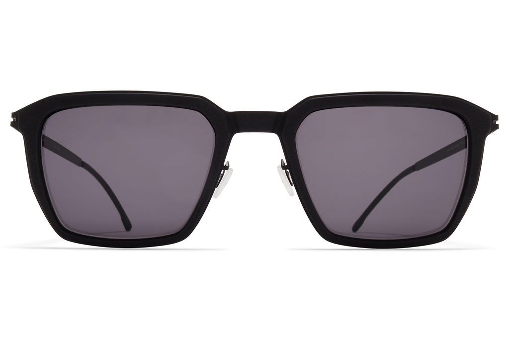 MYKITA - Embers Sunglasses MH6 - Pitch Black/Black with Cool Grey Solid Lenses