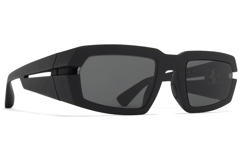 MYKITA - Incheon Sunglasses MD1 - Pitch Black with Dark Grey Solid Lenses