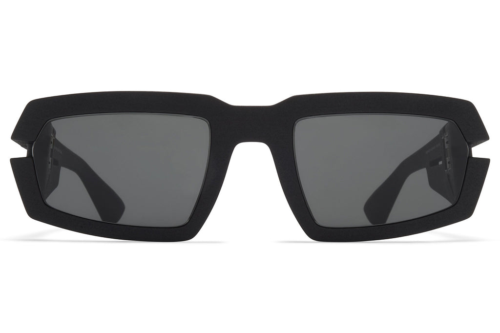 MYKITA - Incheon Sunglasses MD1 - Pitch Black with Dark Grey Solid Lenses