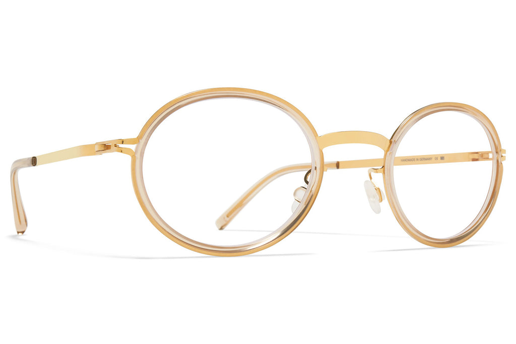 MYKITA® - Berthold Eyeglasses Glossy Gold/Desert Haze