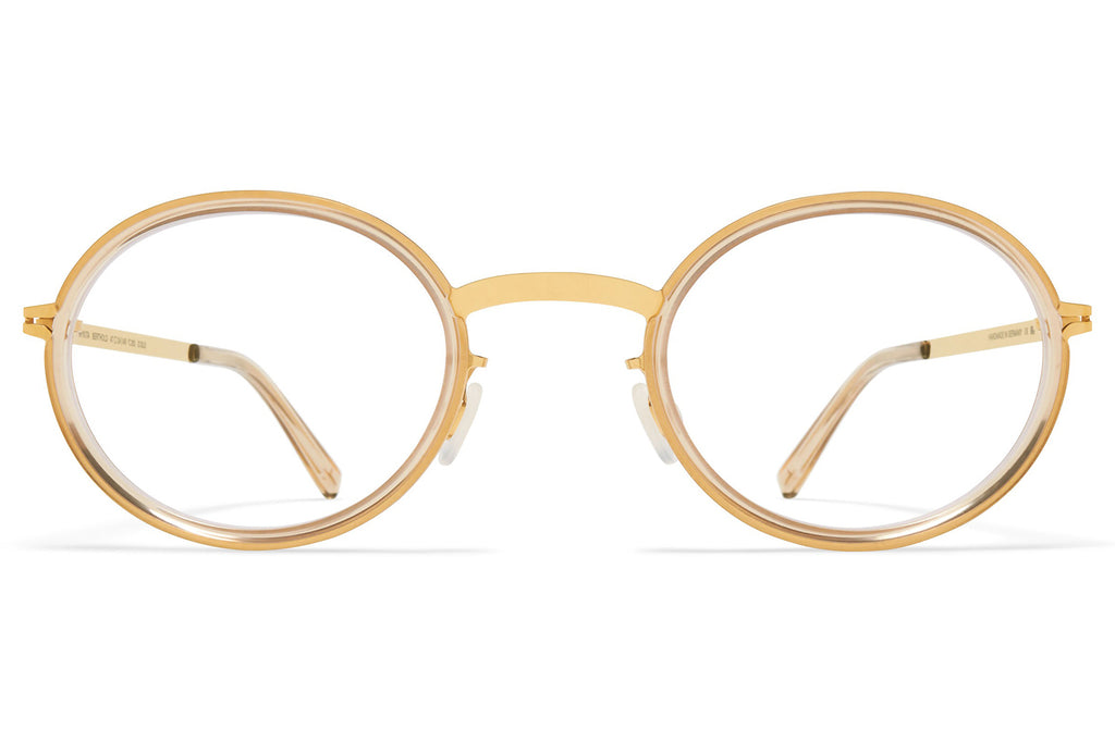 MYKITA® - Berthold Eyeglasses Glossy Gold/Desert Haze