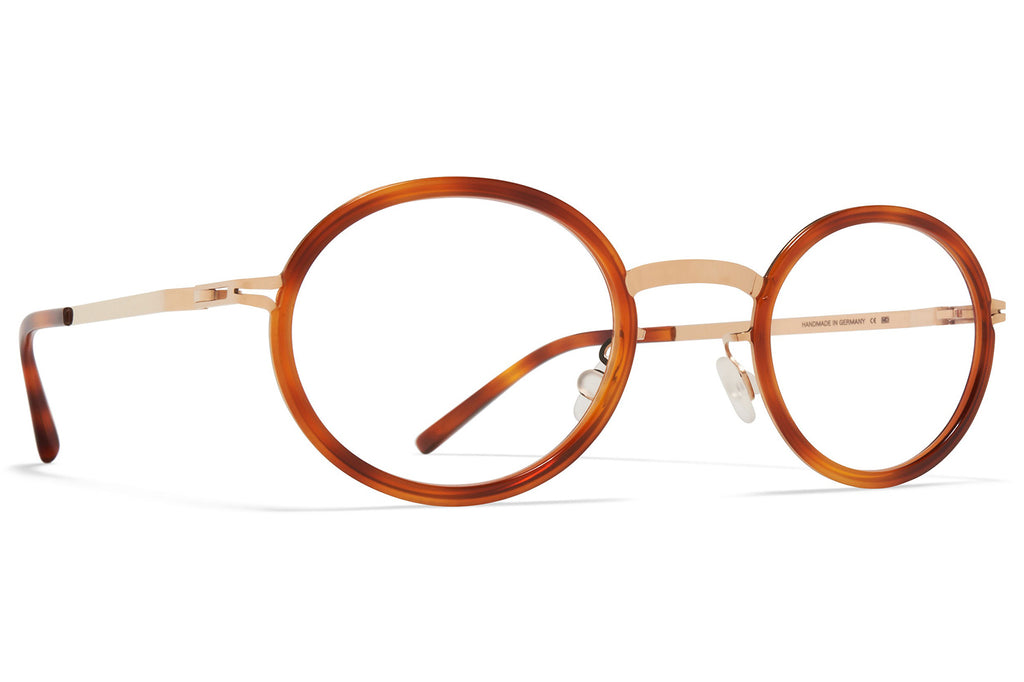 MYKITA® - Berthold Eyeglasses Champagne Gold/Soft Havana
