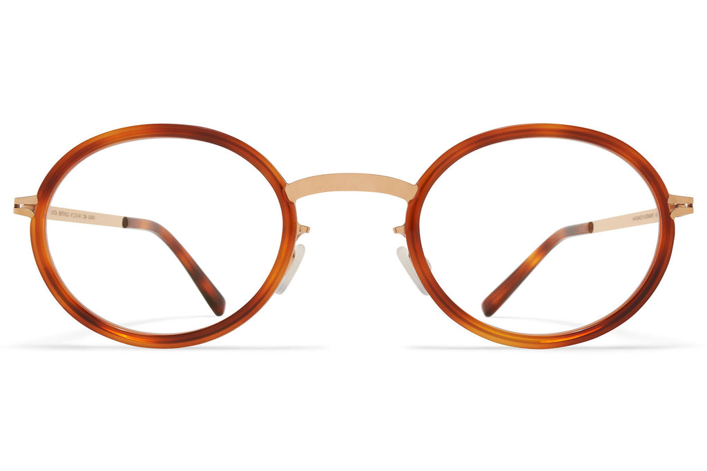 MYKITA® - Berthold Eyeglasses Champagne Gold/Soft Havana