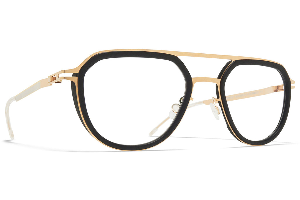 MYKITA® / Leica - ML17 Eyeglasses Leica Light Champagne Gold/Pitch Black