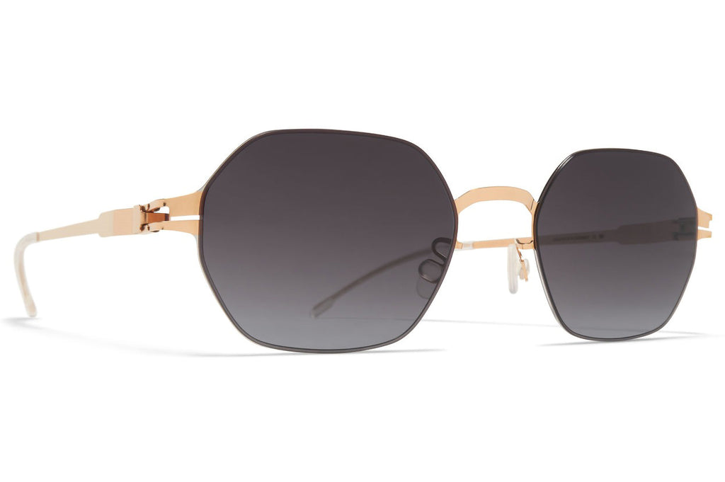 MYKITA® / LESSRIM - Hamish Sunglasses Silver/Champagne Gold with Dusk Gradient Lenses