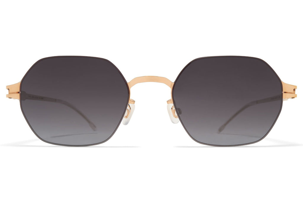 MYKITA® / LESSRIM - Hamish Sunglasses Silver/Champagne Gold with Dusk Gradient Lenses