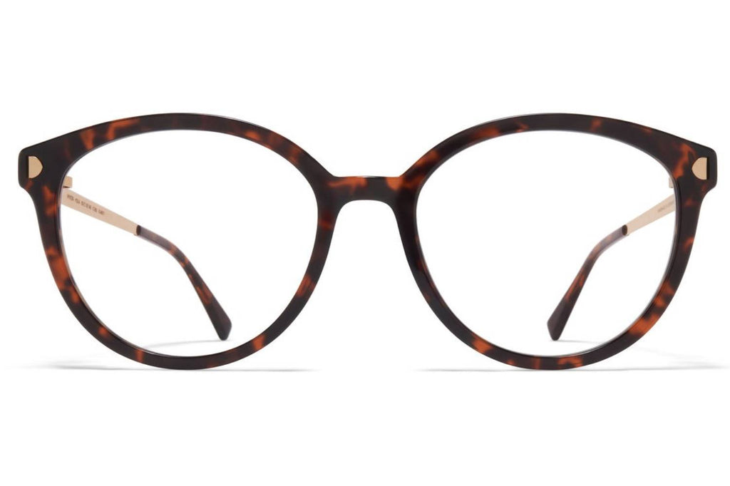 MYKITA® - Yola Eyeglasses Amber Havana/Champagne Gold