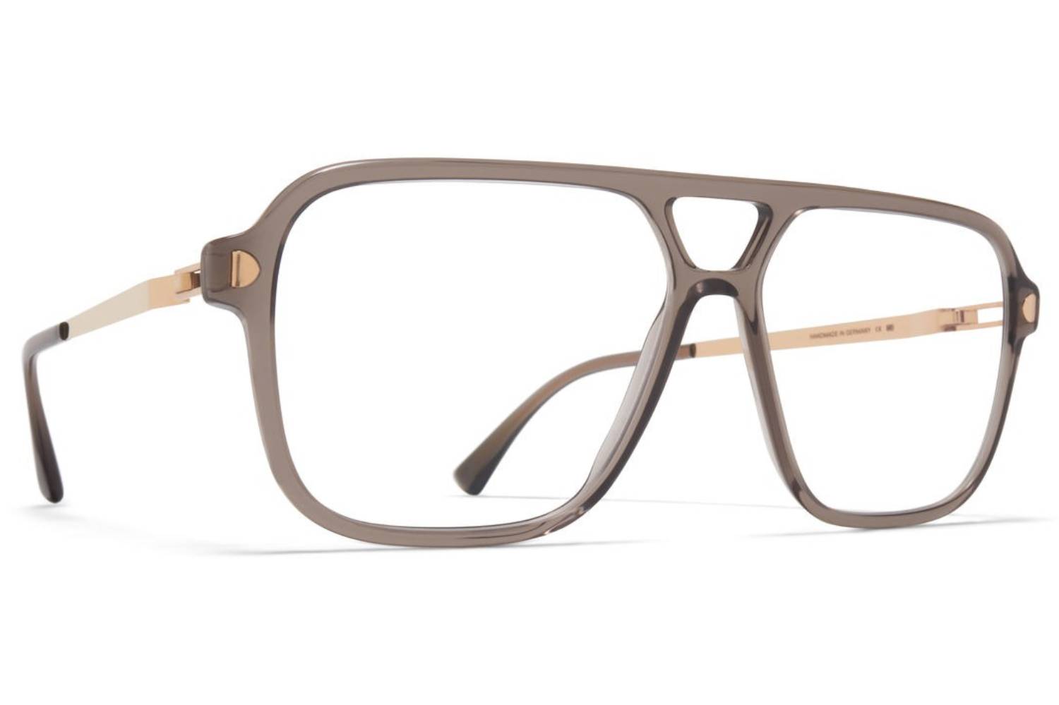 Mykita Brown Acetate Optical Frames With Rectangular Design - NWT MYKITA® - Nyara Eyeglasses | Specs Collective main image 4