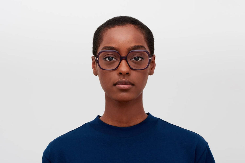 MYKITA® - Nanna Eyeglasses Sweet Grape/Champagne Gold
