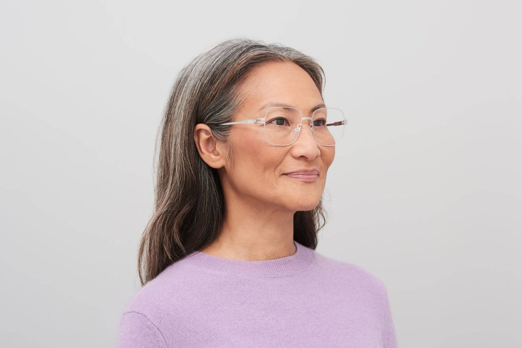 MYKITA® / LESSRIM - Telma Eyeglasses Silver/Shiny Silver