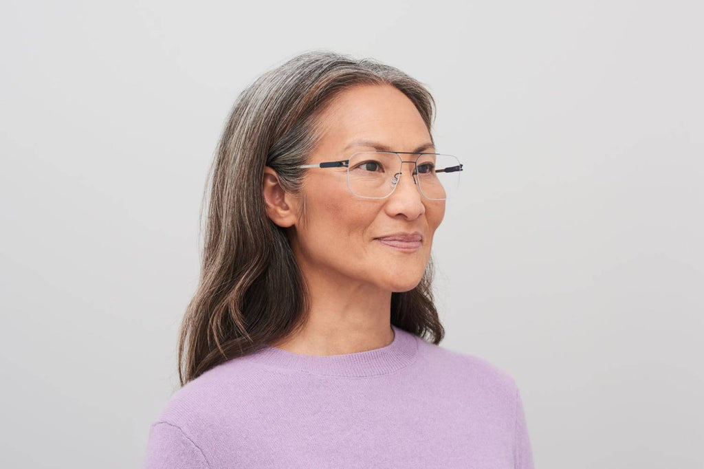 MYKITA® / LESSRIM - Rembert Eyeglasses Silver/Indigo