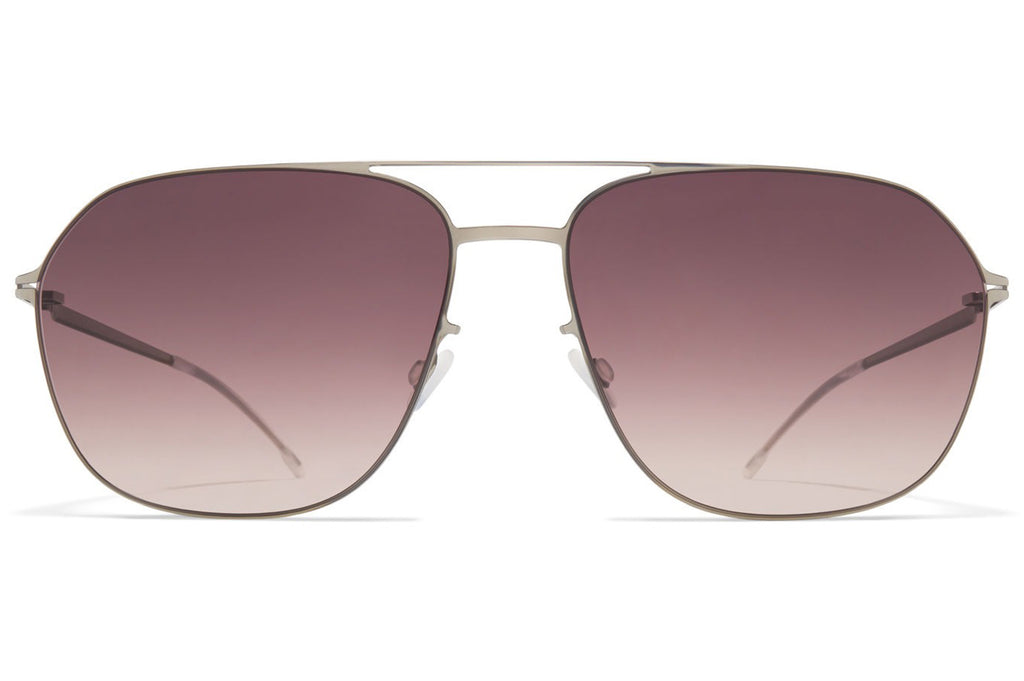 MYKITA - Laven Sunglasses Silver with Cedar Brown Gradient Lenses